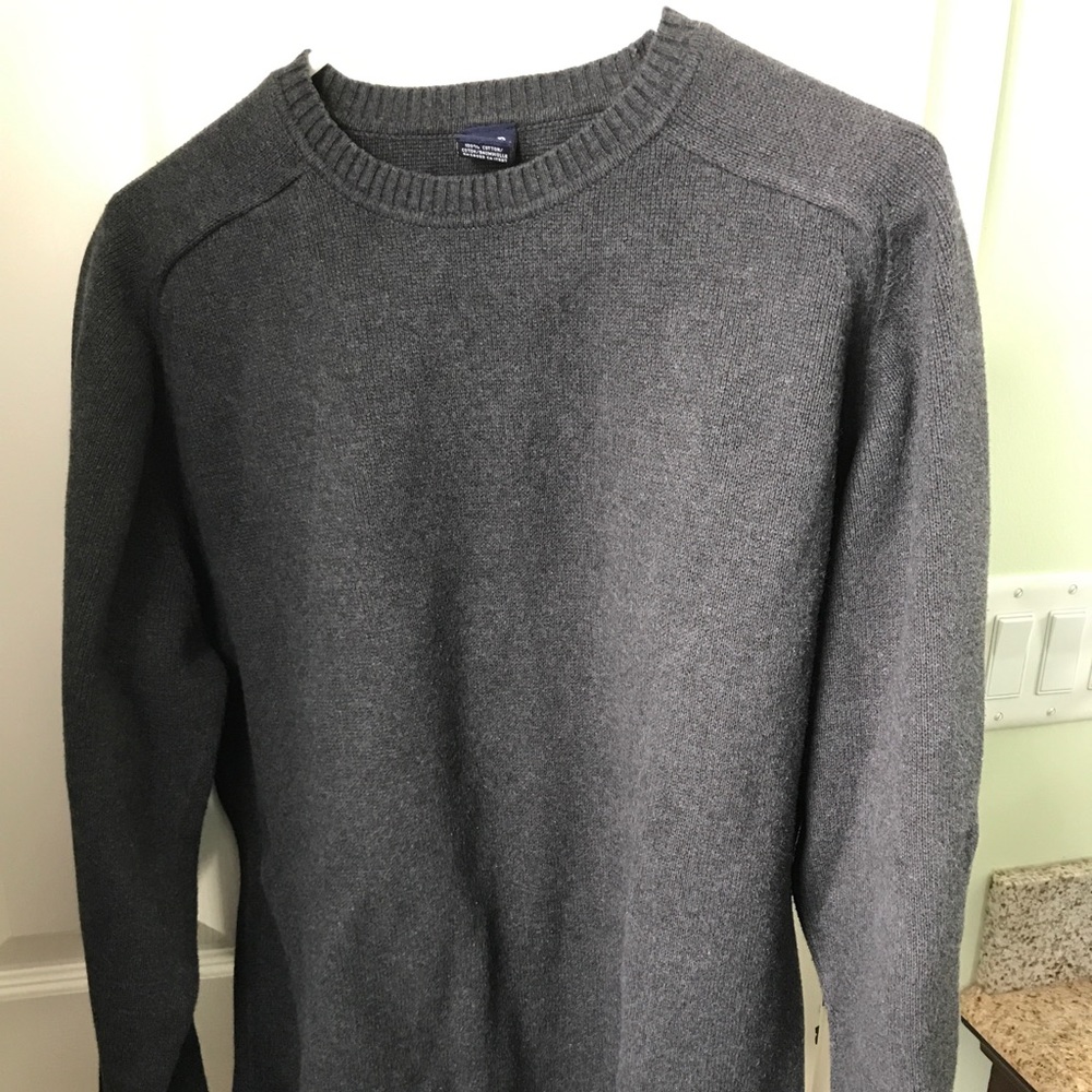 Large Gray Gap Sweater